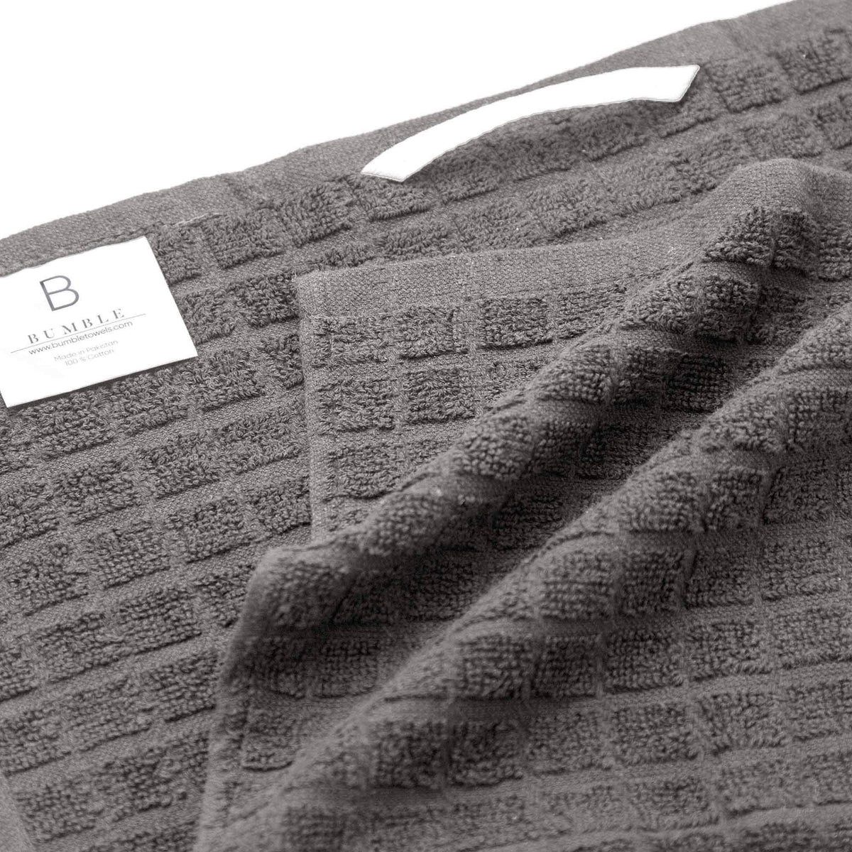 Bumble Towels 380 GSM dense weave delivers durability for everyday cooking.