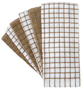 Bumble Kitchen Towels hanging loop detail for easy drying and storage
