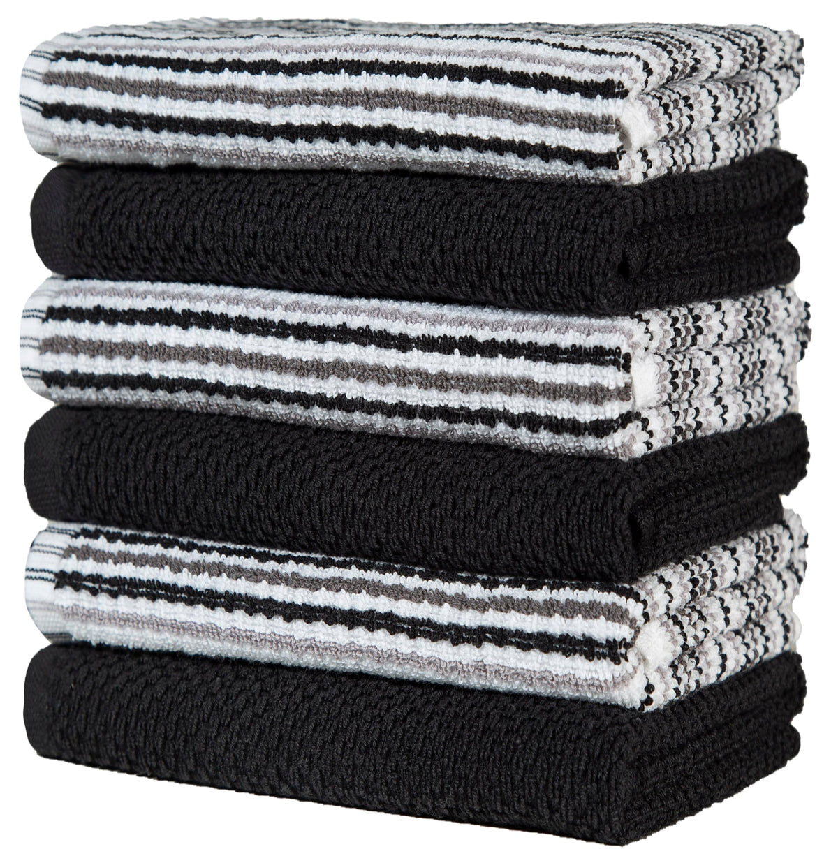 Bumble Towels popcorn stripe towels with bonus tote bag, ideal for gifts or travel.