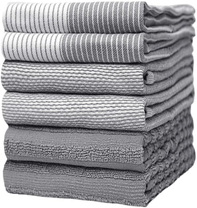Bumble Towels premium kitchen flat towel shows quick drying and smooth surface for dishes