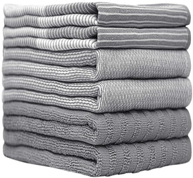 Bumble Towels premium kitchen terry towel offers plush absorbency for hands and surfaces