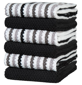 Bumble Towels premium kitchen towel, popcorn stripe, ideal for quick spill cleanup