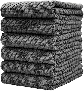 Bumble Towels premium kitchen towels with diagonal weave for quick absorption