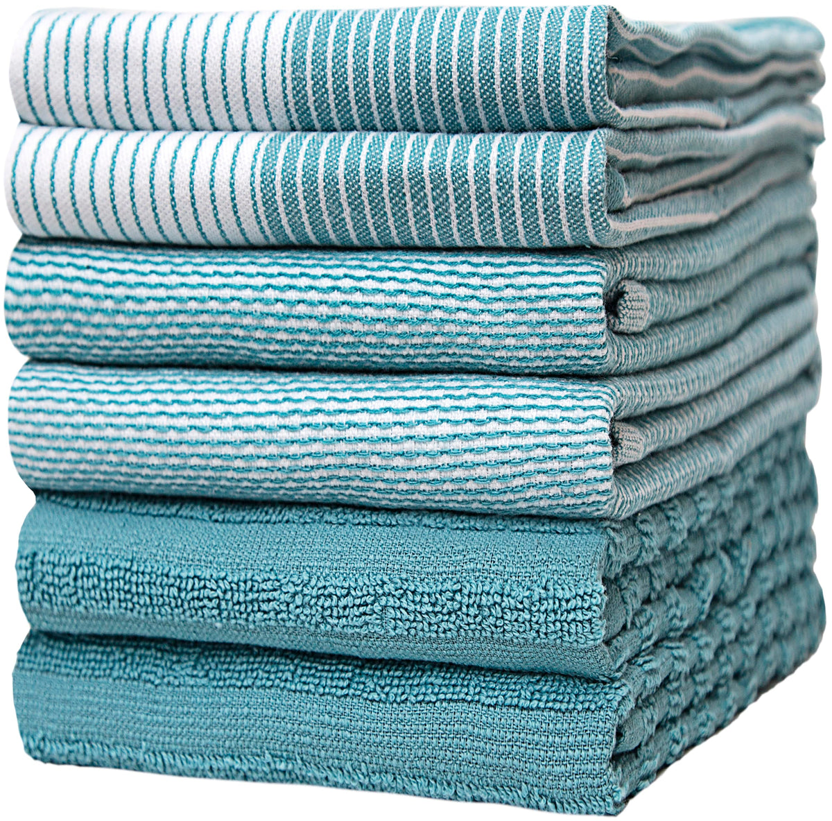 Bumble Towels premium kitchen towels flat view, ready for quick dish drying.