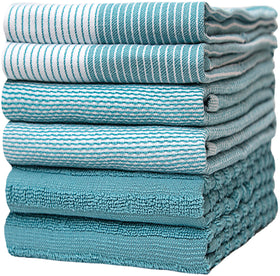 Bumble Towels premium kitchen towels flat view, ready for quick dish drying.