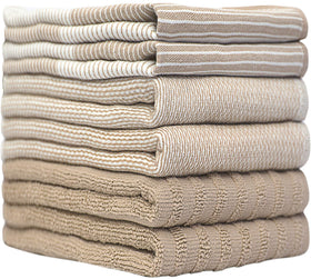 Bumble Towels premium kitchen towels terry texture for high absorbency and quick cleanup.