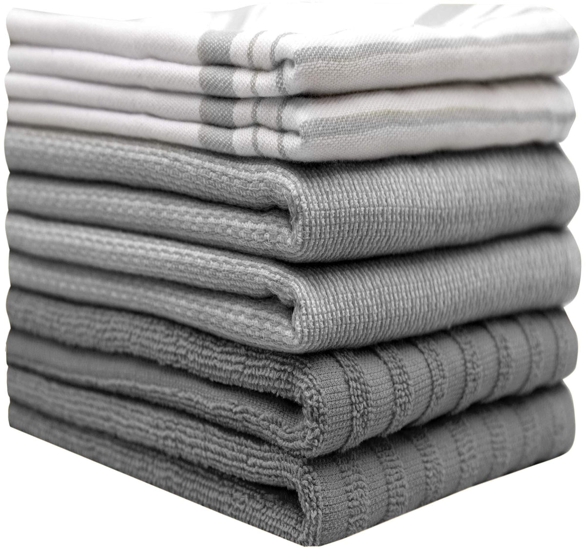 Bumble Towels terry kitchen towel soaking up spills efficiently.