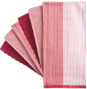 Bumble Towels six-pack display showing variety and durability.