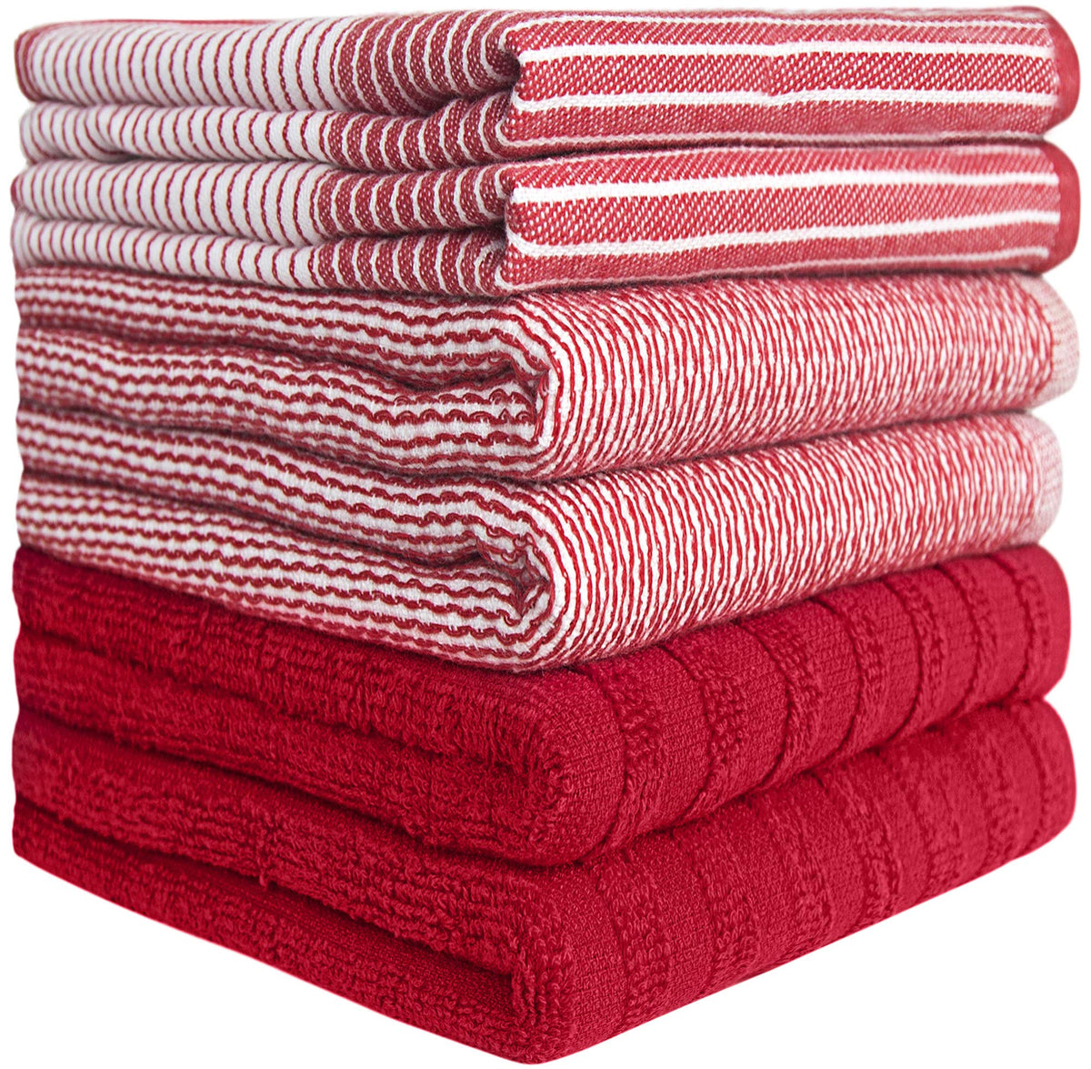 Bumble Towels terry kitchen towel closeup highlighting high absorbency.