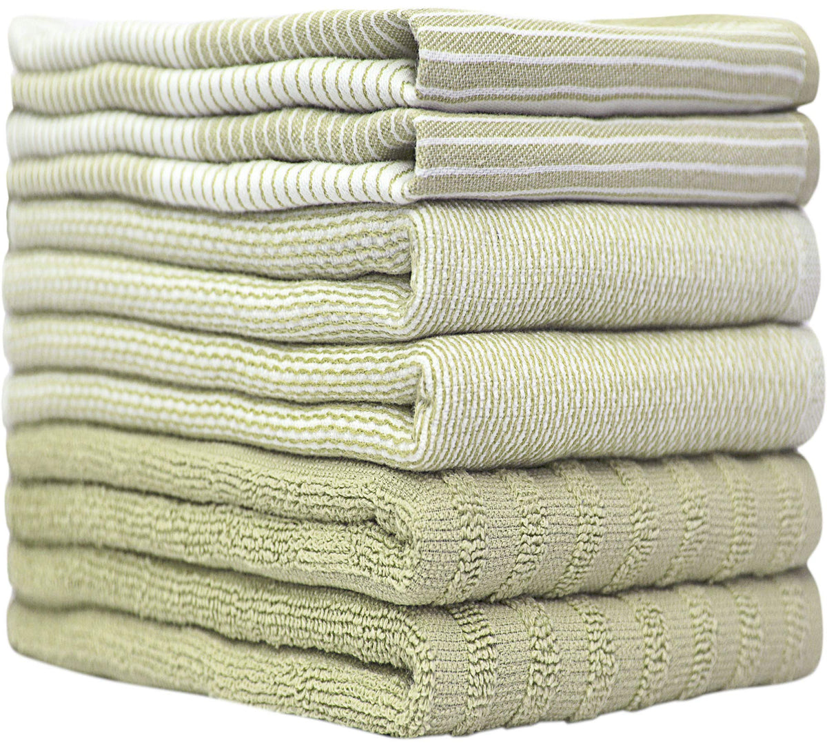 Bumble Towels terry towel with high absorbency for spills.