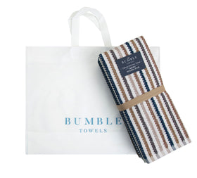 Bumble Towels machine-washable and reusable design supports eco-friendly routines.