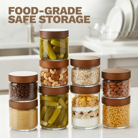 Bumobum yogurt snack jar ideal for meal prep and portions.