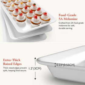 Bumusty easy-to-clean melamine finish simplifies post-event cleanup.