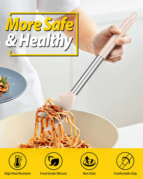 Bundlepro 18-8 stainless steel core for durable, rust-resistant utensils.