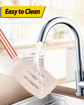 BUNDLEPRO 18/8 stainless steel handle stays durable and comfortable.