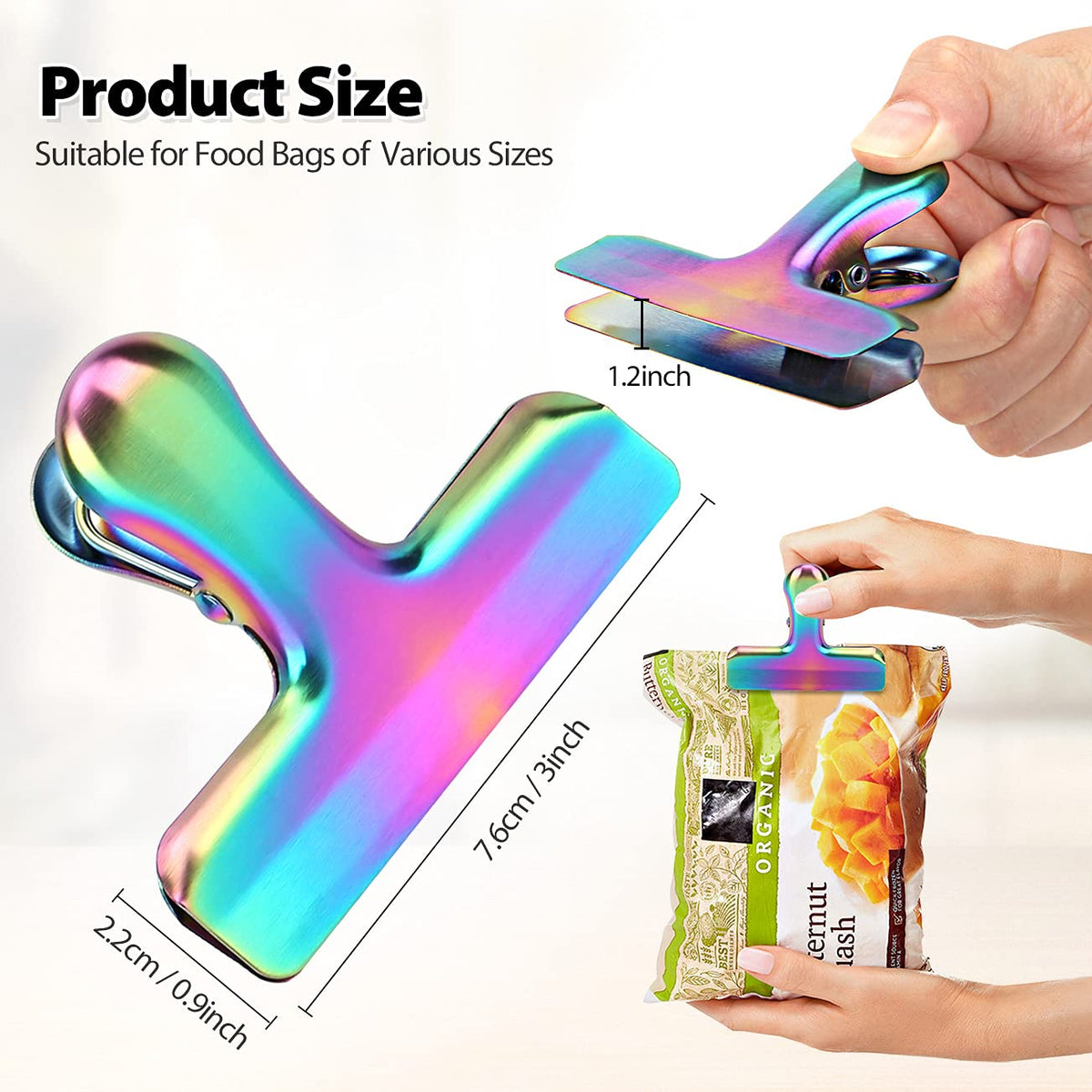 BundlePRO 3-inch wide clamp provides strong grip.