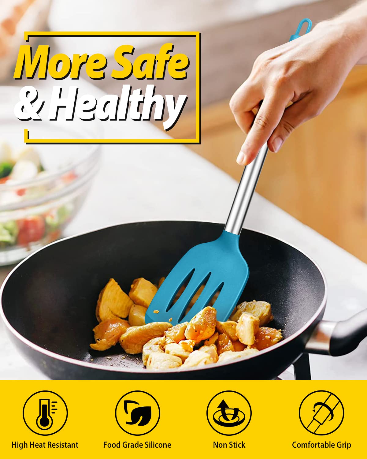 BundlePRO BPA-free kitchen utensils designed for everyday cooking