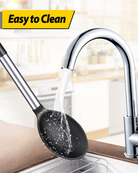 BUNDLEPRO easy-clean hanging-hole design for quick drying after use.