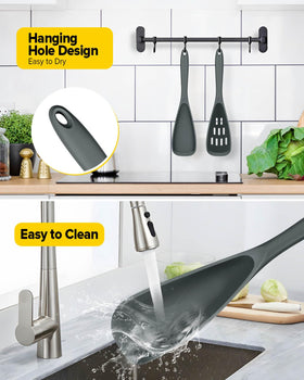 Bundlepro easy-clean design with hanging holes for quick drying and storage.