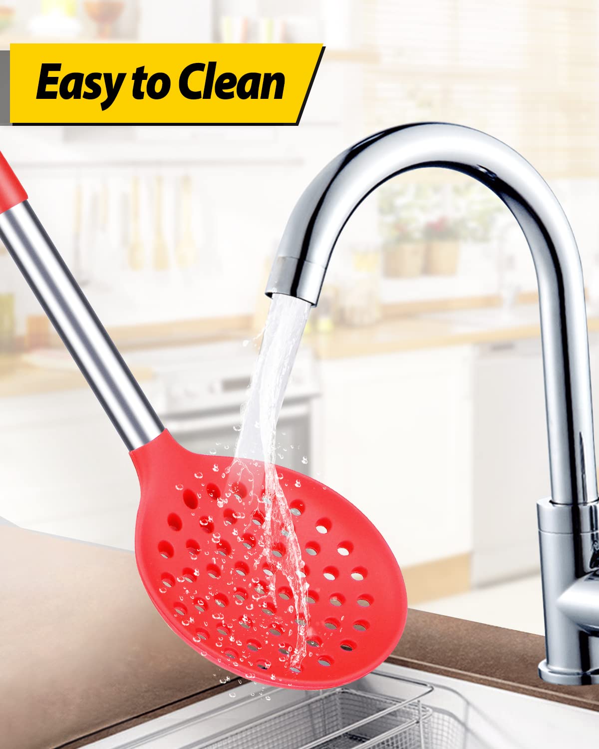 BundlePro easy-clean design with hanging hole for quick drying