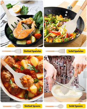 Bundlepro flipping turner with flexible edge for easy cooking.