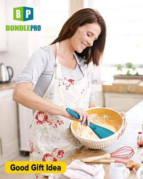 Bundlepro hanging-hole design keeps spoons dry and within reach after cooking.