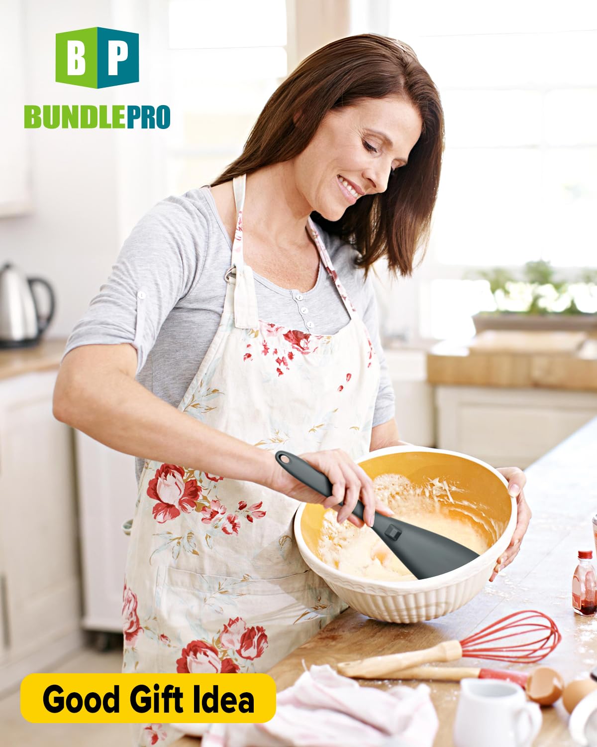 BUNDLEPRO multi-function spoons handle cooking, mixing, and scooping.