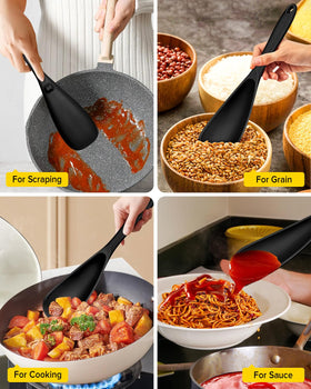 BUNDLEPRO spoons scoop smoothly from jars to pans for easy serving.
