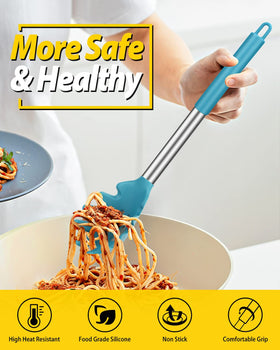 BundlePro blue silicone head with stainless core boosts durability and rust resistance.