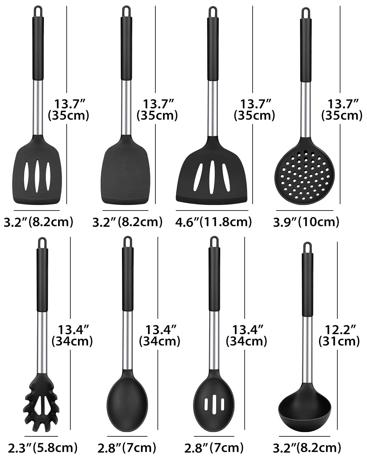 BundlePro silicone turner-flat designed for sturdy turning at high heat.