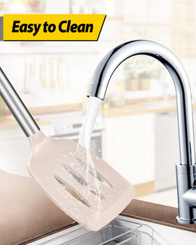 Bundlepro stainless steel handle design stays cool and durable during use