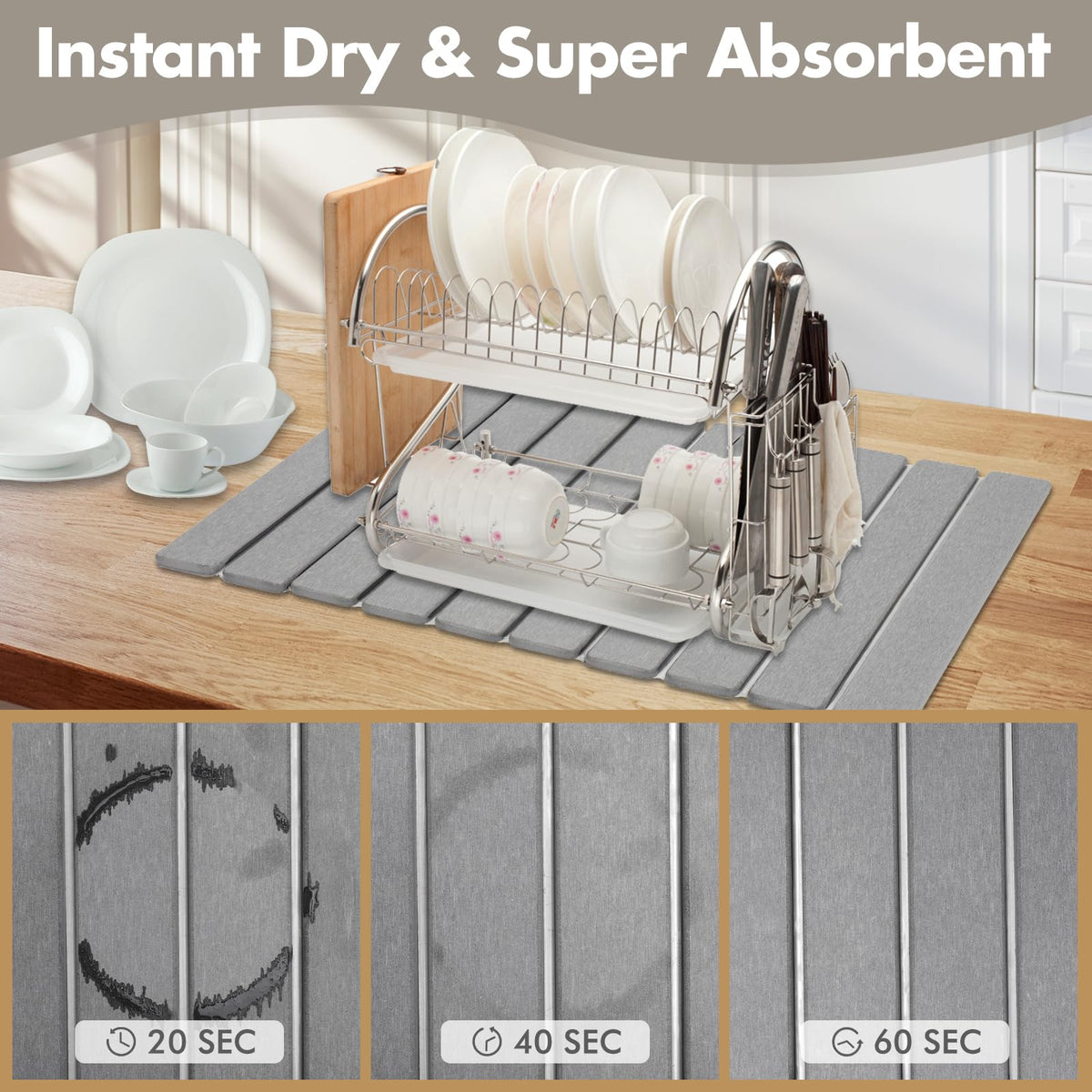 Bunmery stone mat with multipurpose uses for pets, plants, and heat protection.