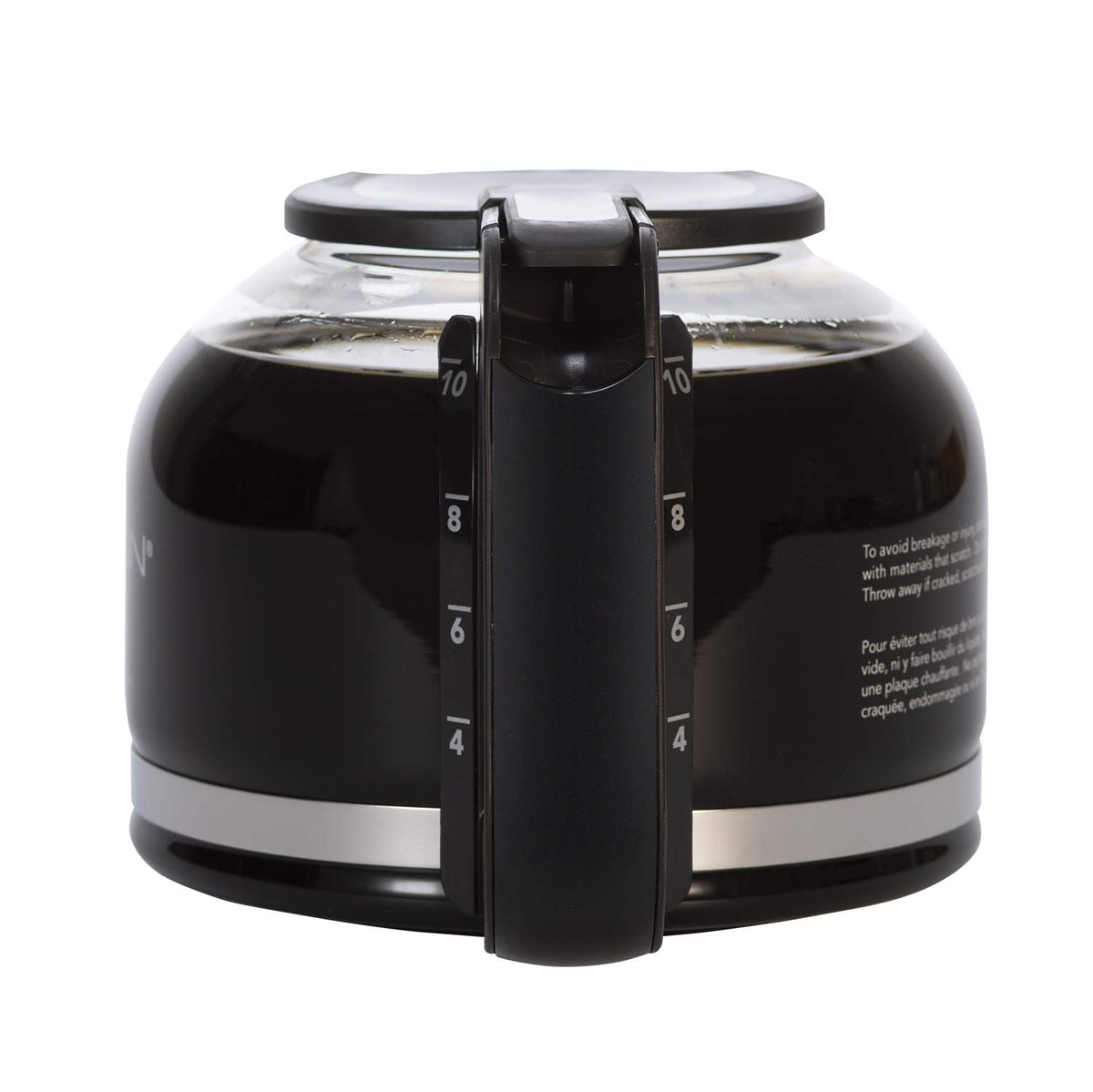 BUNN ergonomic handle designed for comfortable pouring