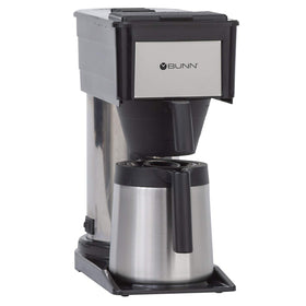BUNN Speed Brew front view highlighting quick, café-style 10-cup performance.