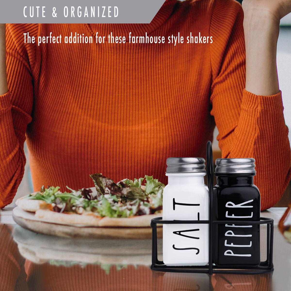 BUNOT shakers with stainless steel lids stay secure during cooking