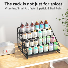 Bunoxea 4-tier stepped design for easy access and organized storage.