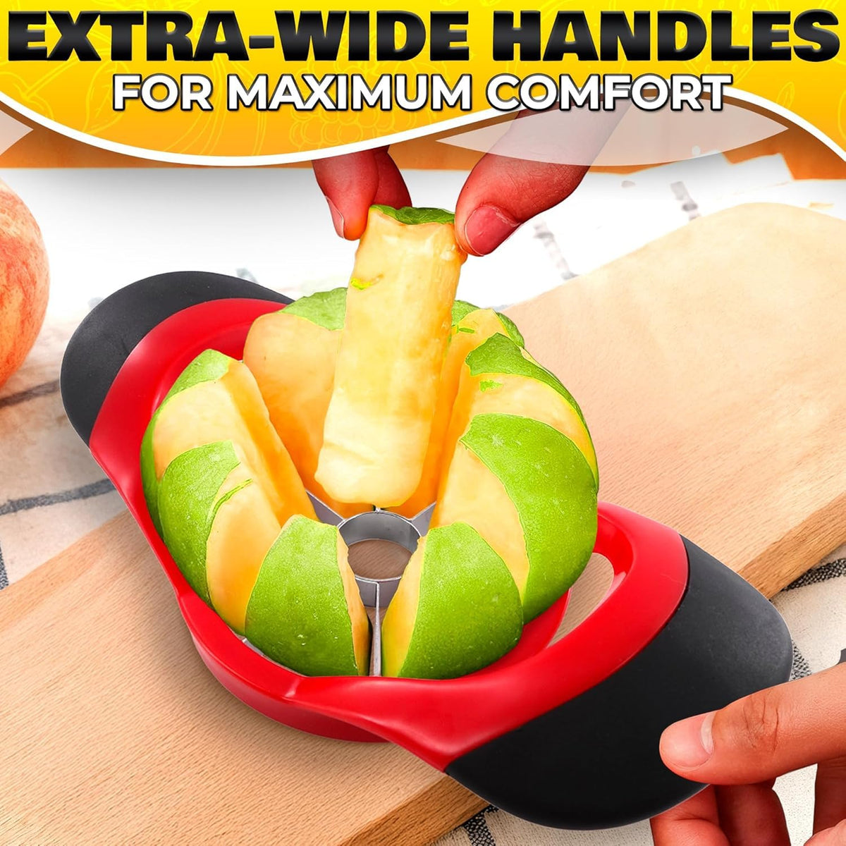 Demonstration of quick slicing with the BURIUS pineapple corer and slicer tool.