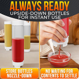 Versatile Burious squeeze bottles suit cooking, toppings, and syrups
