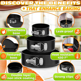 Burious 4-inch mini pan for small cheesecakes