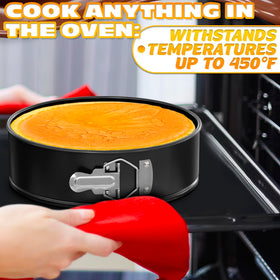 Burious nonstick coating aids easy release and cleanup