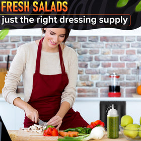 BURIUS dressing and oil bottle for home dining and prep
