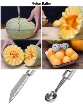 BURLIHOME apple corer for quick decorative cores