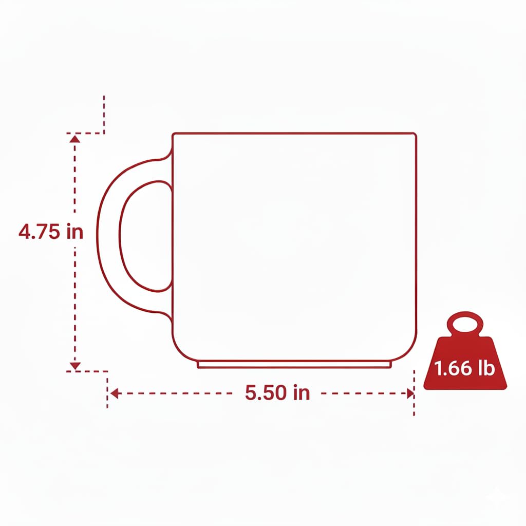 burton+BURTON Papa mug dishwasher and microwave safe for easy cleanup and reuse