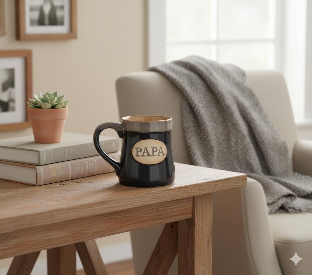 burton+BURTON Papa mug gift box included for a ready-to-give present