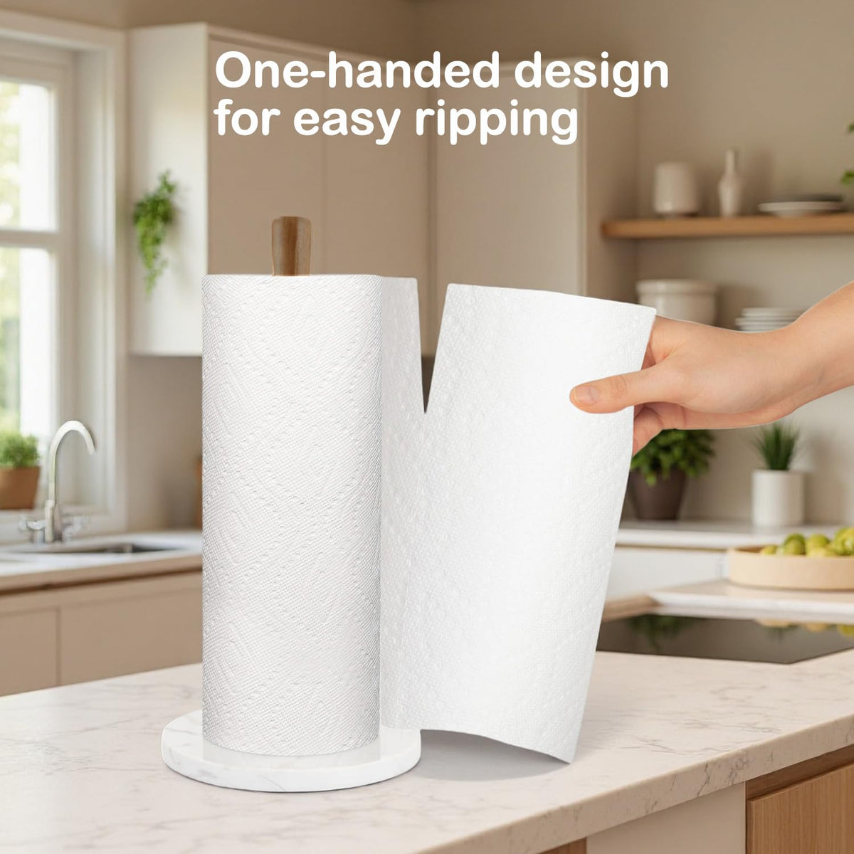 Buruis non-slip pads keep the stand steady on slick surfaces.