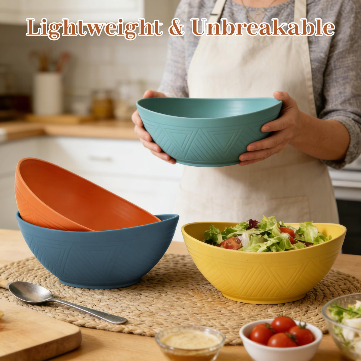 BUSOKIP microwave-safe bowls in use, convenient reheating for leftovers.