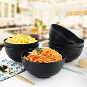 BUSOKIP Wheat Straw Bowls color-variant set – bright options for every meal.