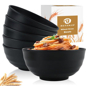 BUSOKIP Wheat Straw Bowls overview – durable BPA-free bowls for everyday meals.