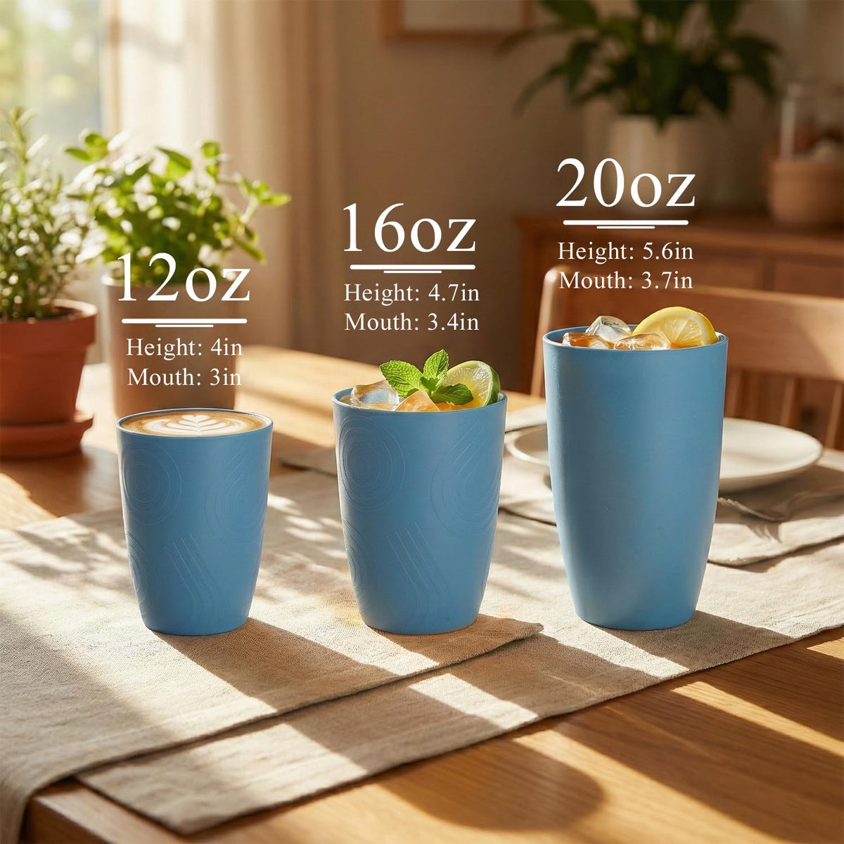 BUSOKIP-wheat-straw-cups-multicolor colors for kids' parties and daily meals