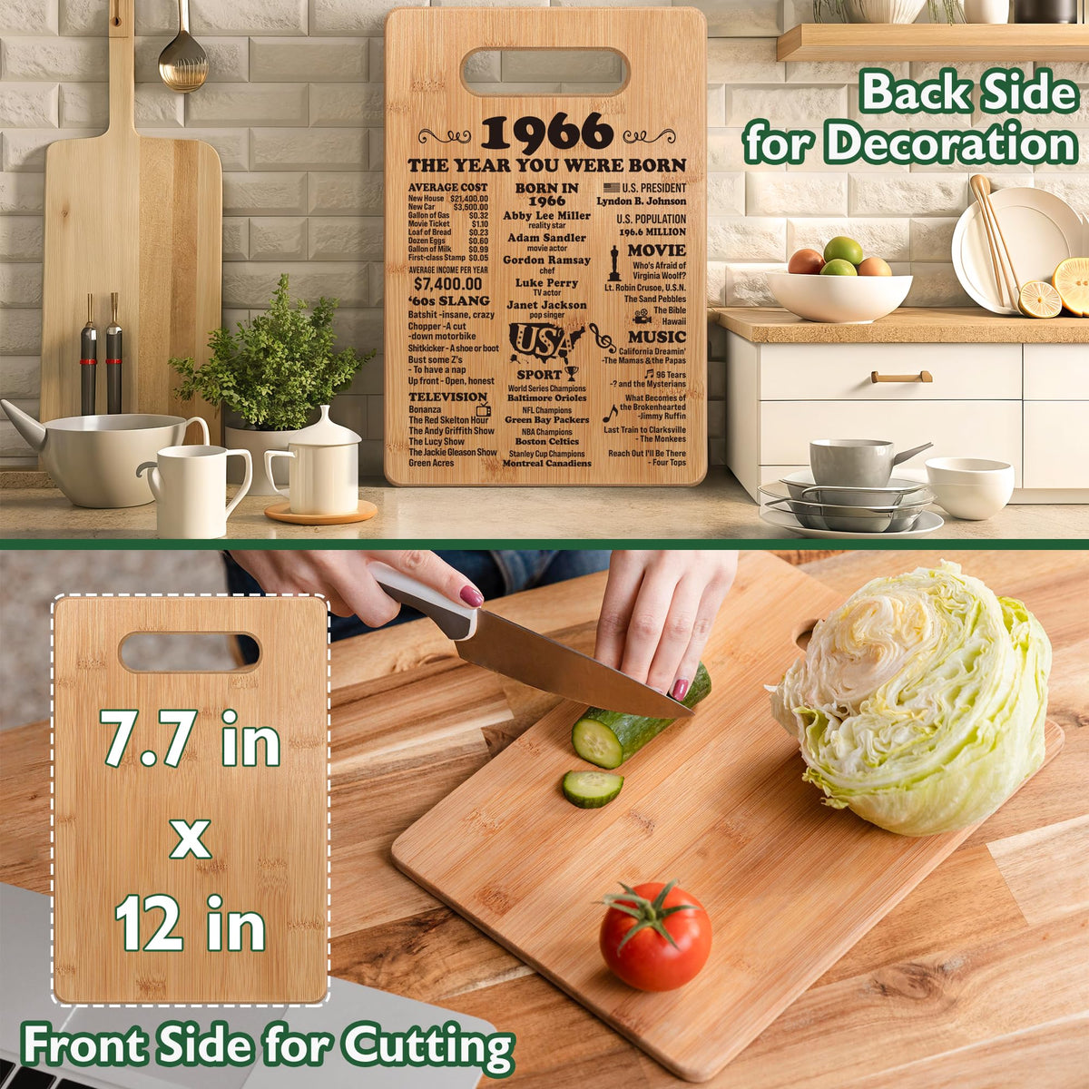 Busy Gaming Life cutting board used for cheese and fruits at the table.